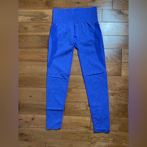 NVGTN Pants - NVGTN electric blue contour seamless leggings
